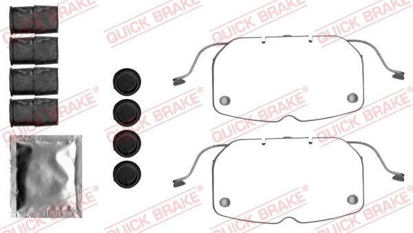 Rem montageset Quick Brake 109-1792