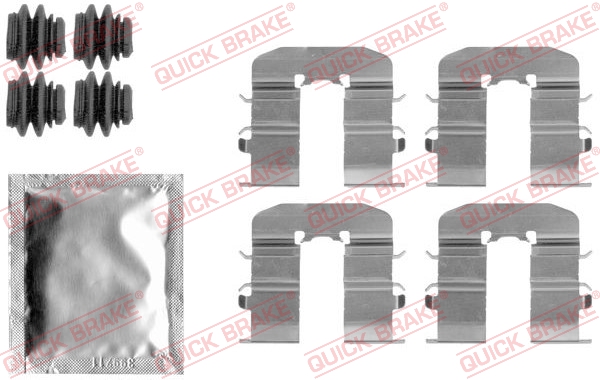 Rem montageset Quick Brake 109-1814