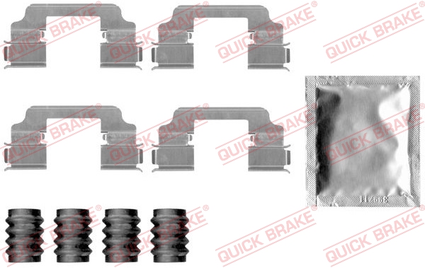 Rem montageset Quick Brake 109-1826