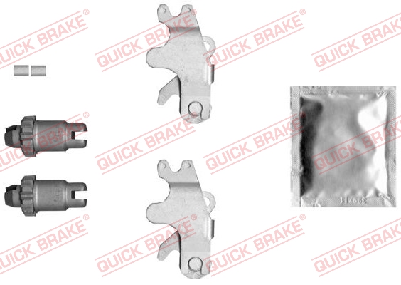 Remschoen ankerrol reparatieset Quick Brake 120 53 003