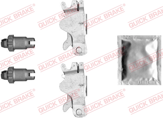 Remschoen ankerrol reparatieset Quick Brake 120 53 005