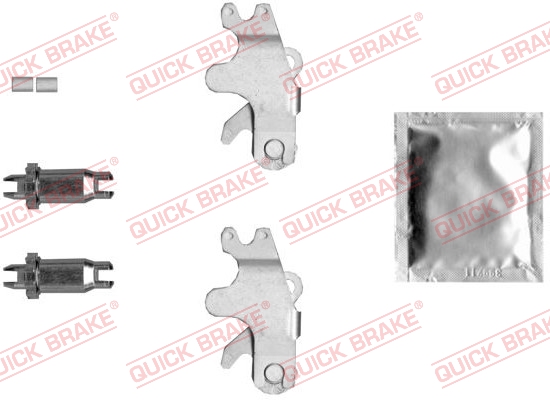 Remschoen ankerrol reparatieset Quick Brake 120 53 007