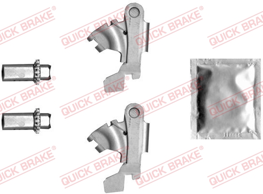 Remschoen ankerrol reparatieset Quick Brake 120 53 008