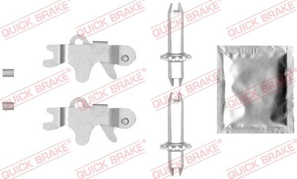 Remschoen ankerrol reparatieset Quick Brake 120 53 017