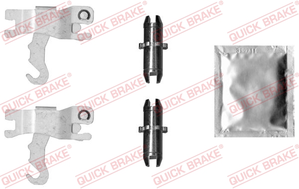 Remschoen ankerrol reparatieset Quick Brake 120 53 029