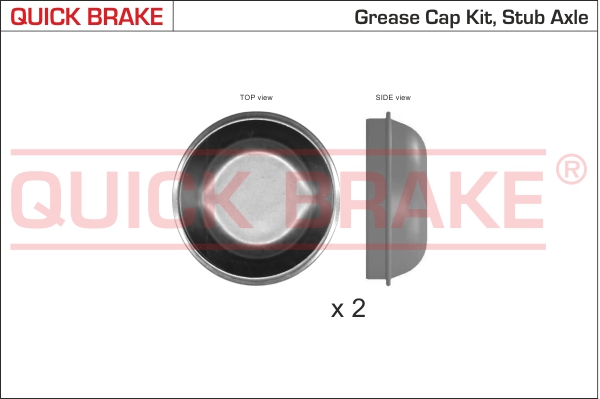 Stofkap wiellager Quick Brake 9827K