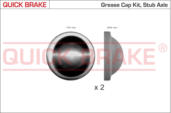 Stofkap wiellager Quick Brake 9829K