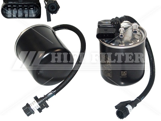 Brandstoffilter Hifi Filter SN 70396