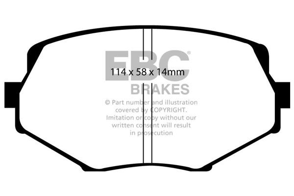 EBC Brakes Remblokset DP51002NDX