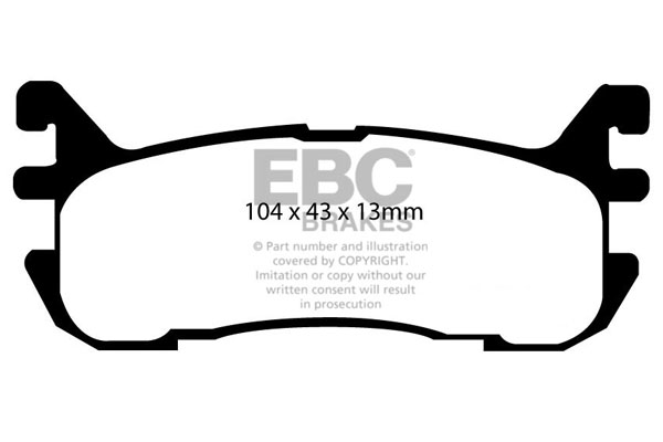 EBC Brakes Remblokset DP1003