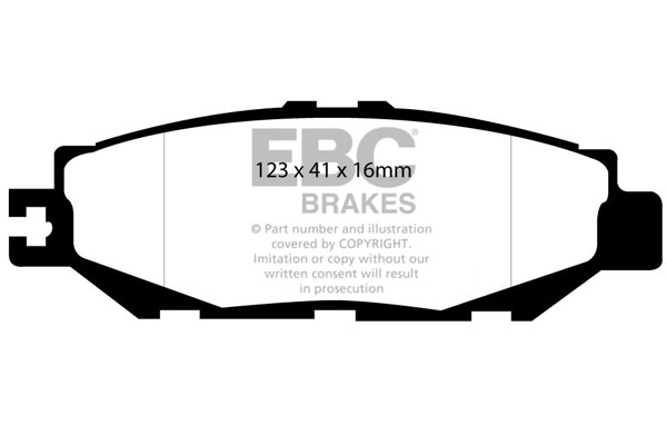 EBC Brakes Remblokset DP31008C