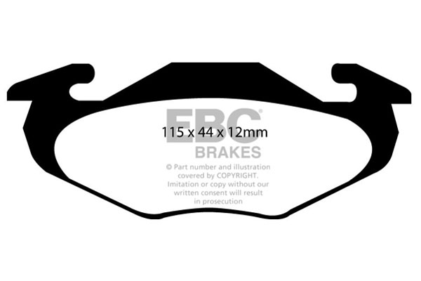 Remblokset EBC Brakes DP1093