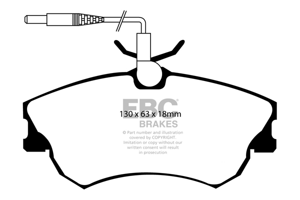Remblokset EBC Brakes DP1128