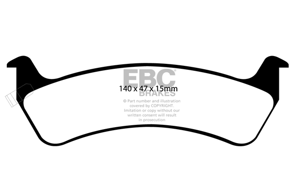 Remblokset EBC Brakes DP1129
