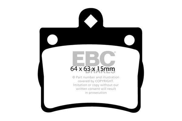 Remblokset EBC Brakes DP1135
