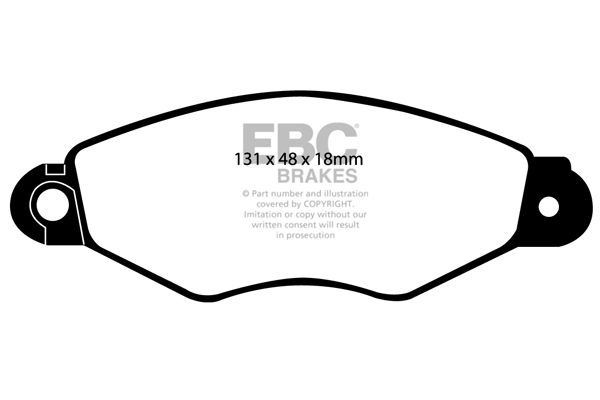 EBC Brakes Remblokset DP1136