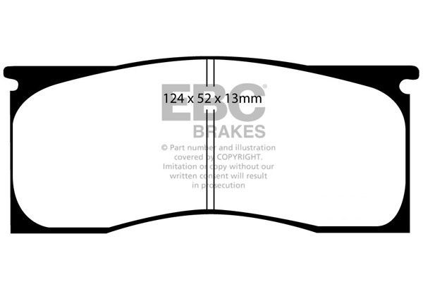 Remblokset EBC Brakes DP21157