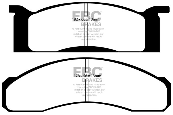 Remblokset EBC Brakes DP1158