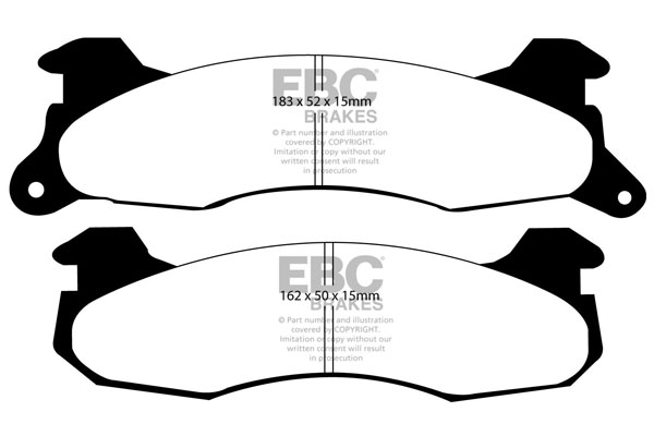 Remblokset EBC Brakes DP1161