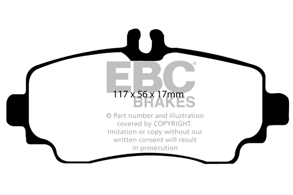 Remblokset EBC Brakes DP1170