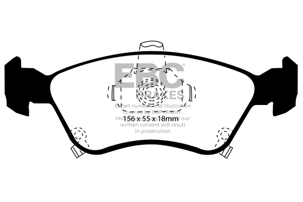 Remblokset EBC Brakes DP1171