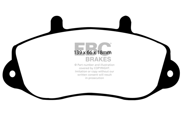 Remblokset EBC Brakes DP1182