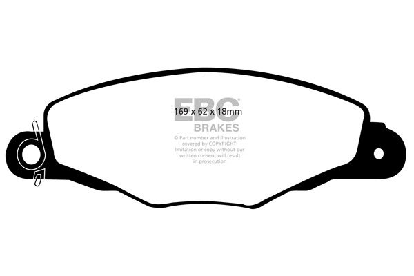 Remblokset EBC Brakes DP1188/2