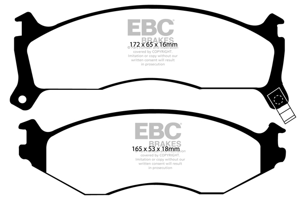 Remblokset EBC Brakes DP1194