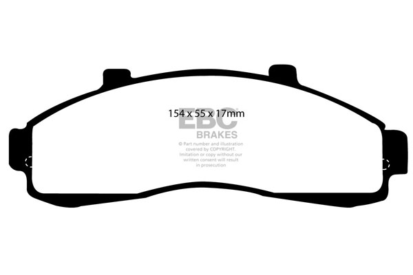 Remblokset EBC Brakes DP1199