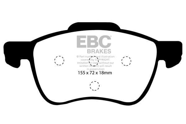 Remblokset EBC Brakes DP41229R