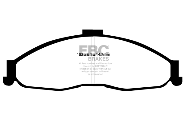 Remblokset EBC Brakes DP1239