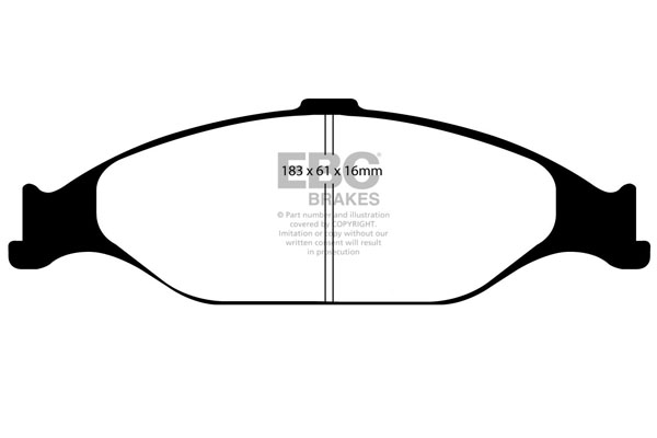 Remblokset EBC Brakes DP1242