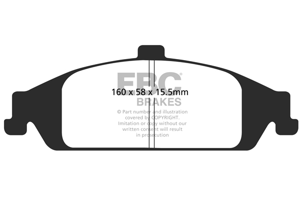 Remblokset EBC Brakes DP21243