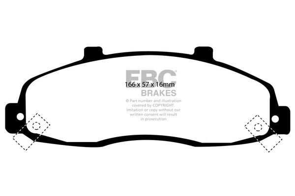 Remblokset EBC Brakes DP1259