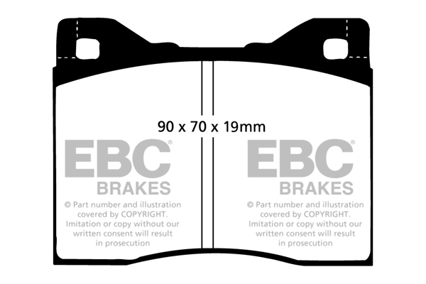 Remblokset EBC Brakes DP125/2