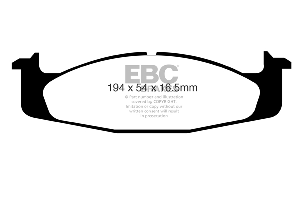 Remblokset EBC Brakes DP61260