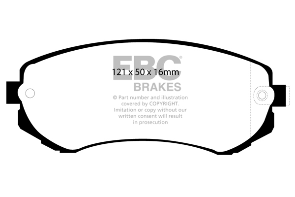 Remblokset EBC Brakes DP1279