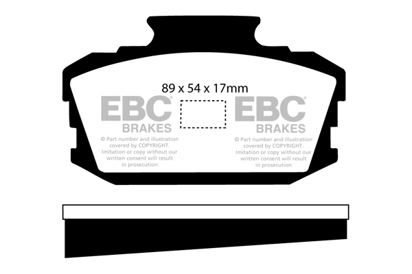 Remblokset EBC Brakes DP129