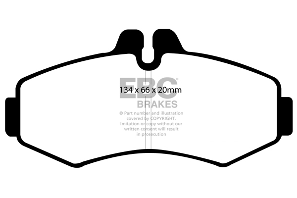 Remblokset EBC Brakes DP1292