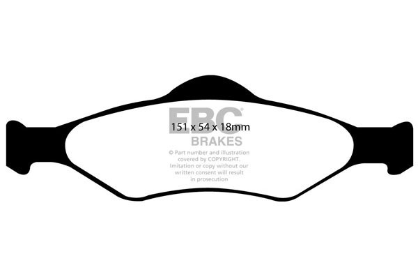 Remblokset EBC Brakes DP1300
