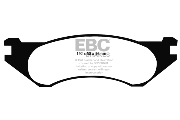 Remblokset EBC Brakes DP1306
