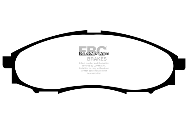 Remblokset EBC Brakes DP1316