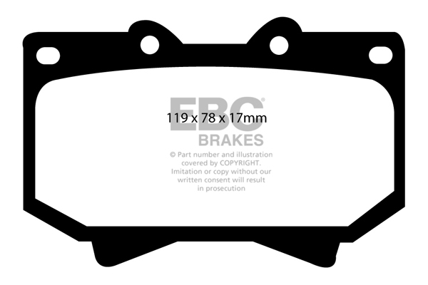 EBC Brakes Remblokset DP1319