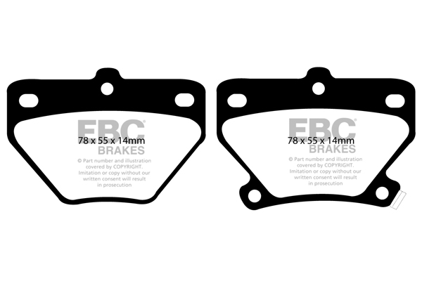 Remblokset EBC Brakes DP1326