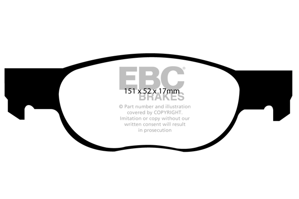 EBC Brakes Remblokset DP1336