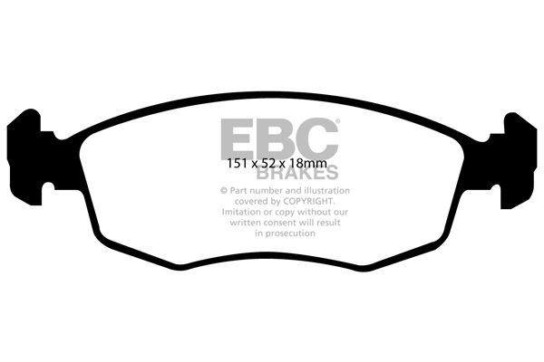 EBC Brakes Remblokset DP1337