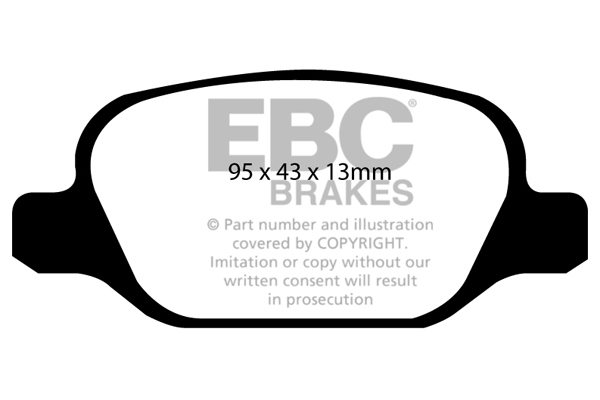Remblokset EBC Brakes DP1338