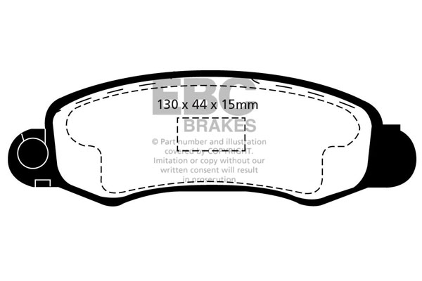 EBC Brakes Remblokset DP1345