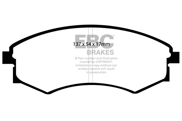 EBC Brakes Remblokset DP1358