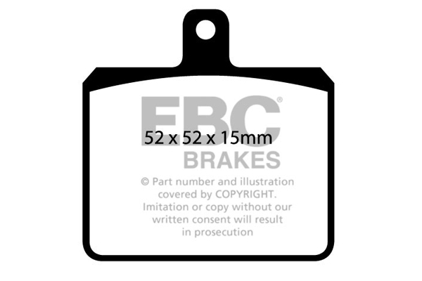 Remblokset EBC Brakes DP136